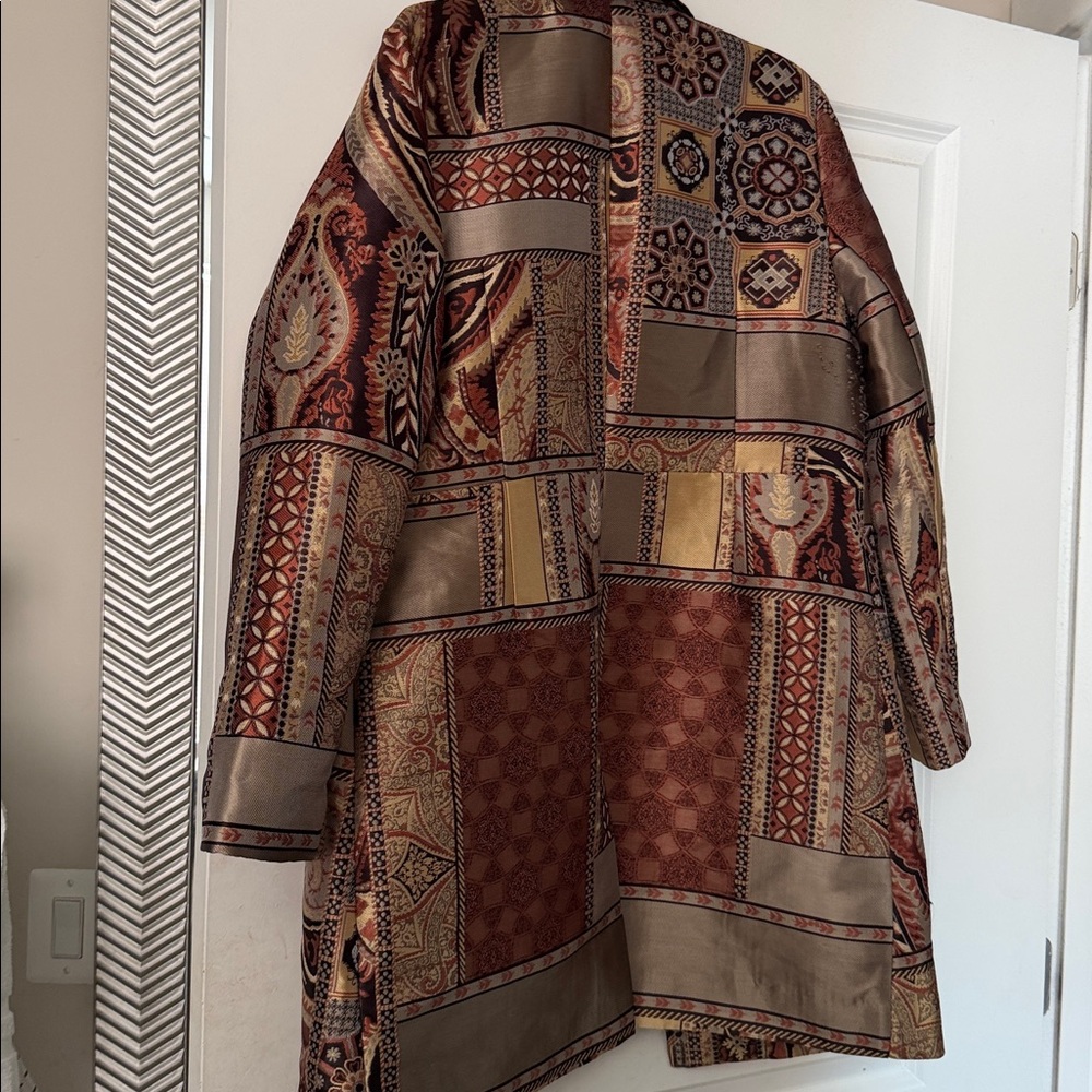 Chico's Multicolor Patchwork Jacket - image 5